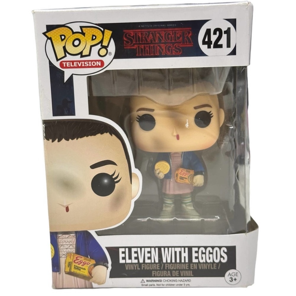 Funko Pop Television Stranger Things Eleven with Eggos #421 Action Figure